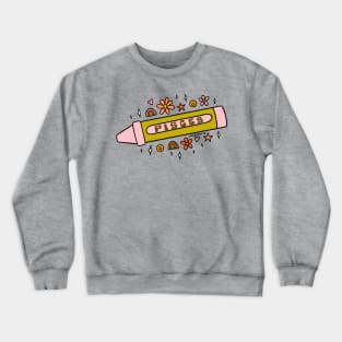 Pisces Crayon Crewneck Sweatshirt